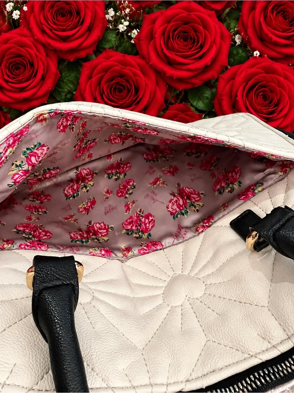 Betsey Johnson stylish cream